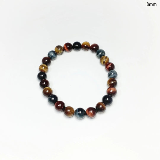 Mixed Tiger Eye Beaded Bracelet