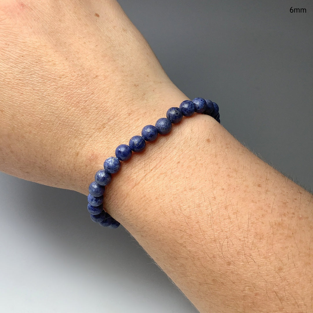 Dumortierite Beaded Bracelet