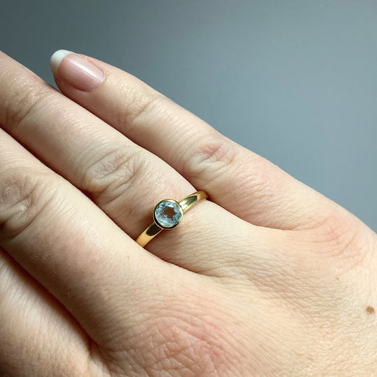 Aquamarine Ring