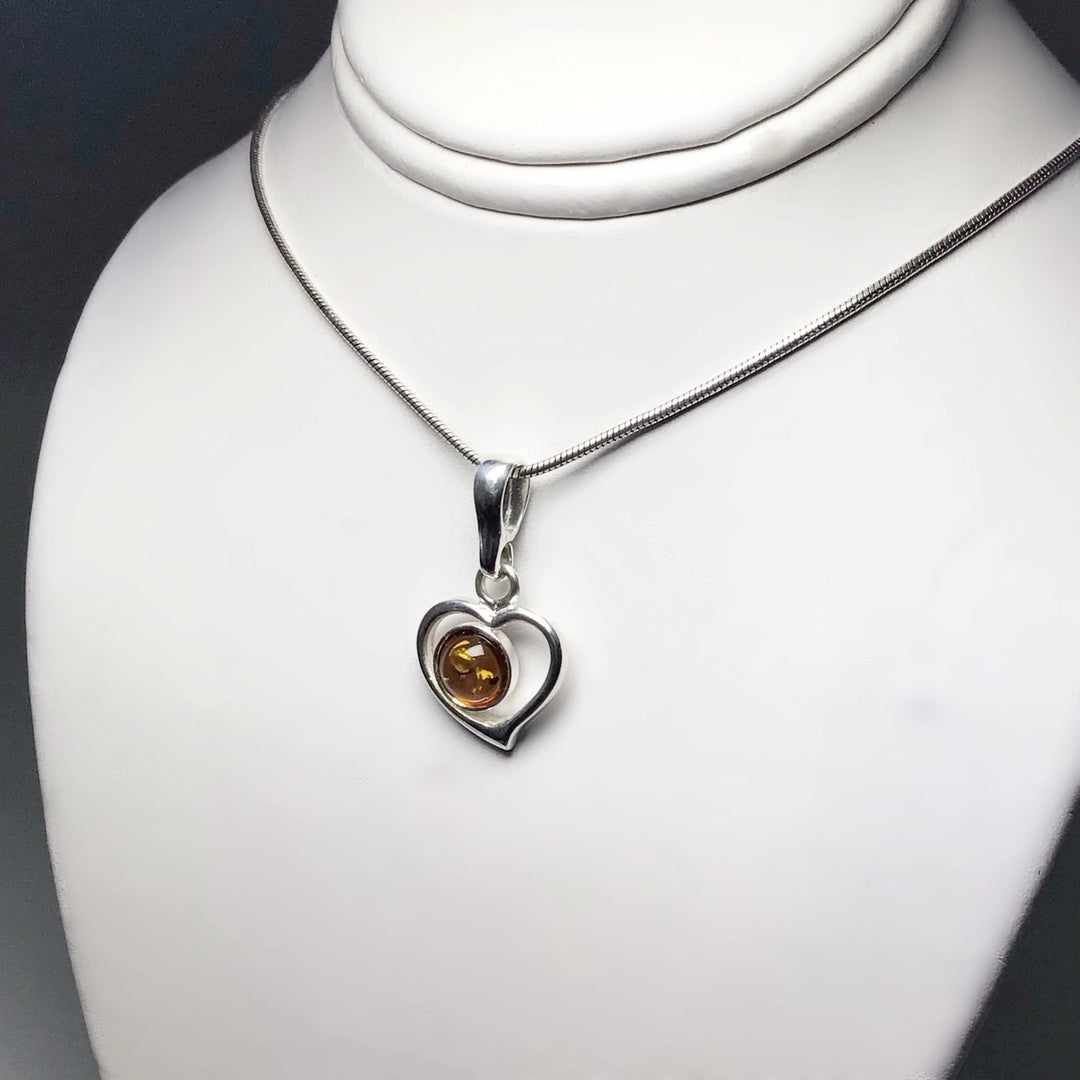 Cognac Amber Pendant