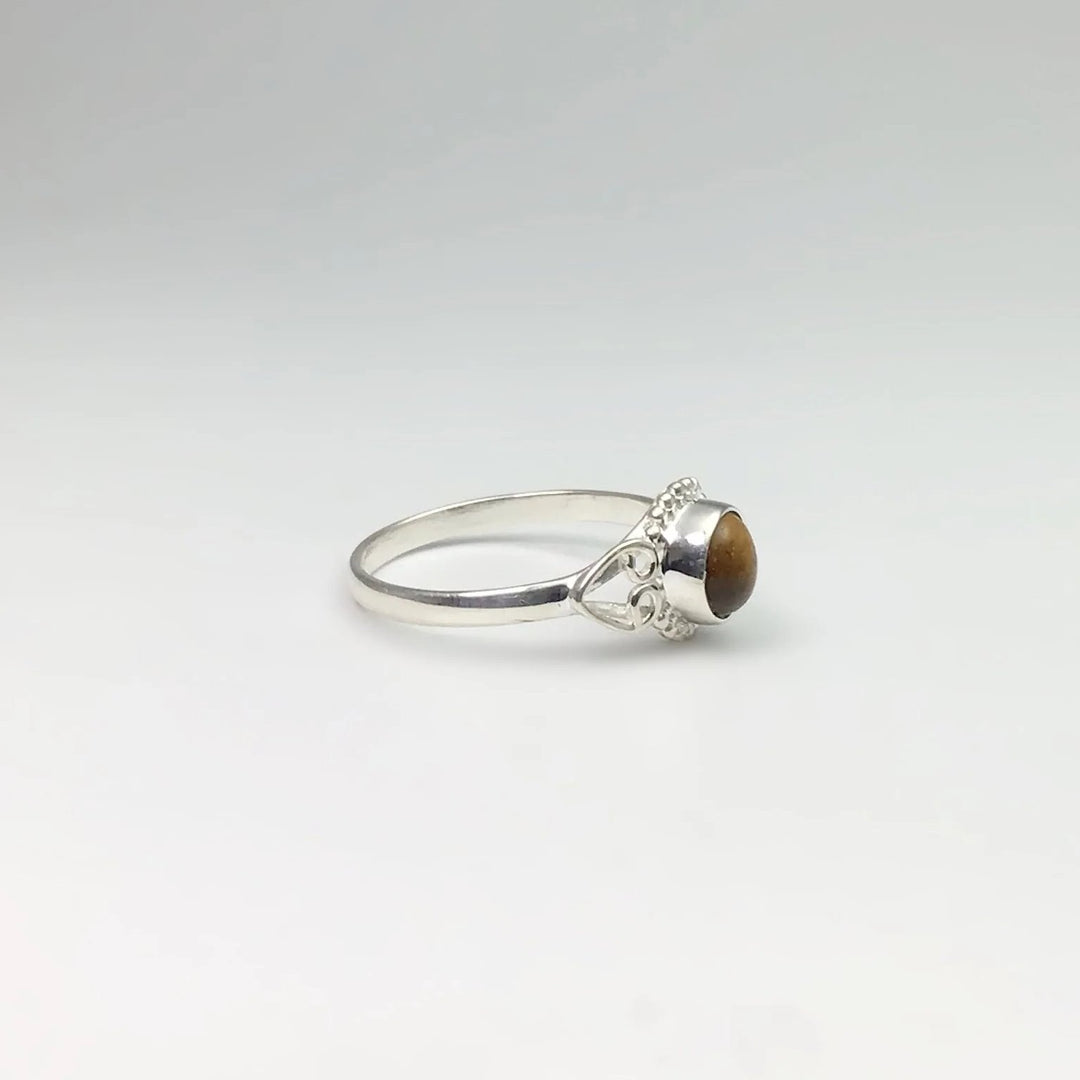 Tiger Eye Ring