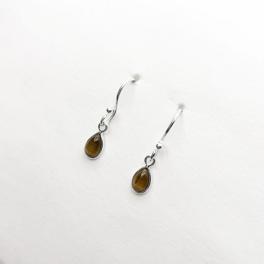 Tiger Eye Dangle Earrings