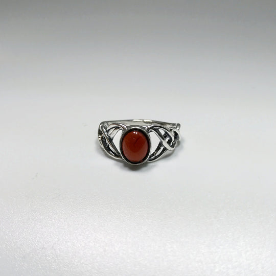 Cognac Amber Ring