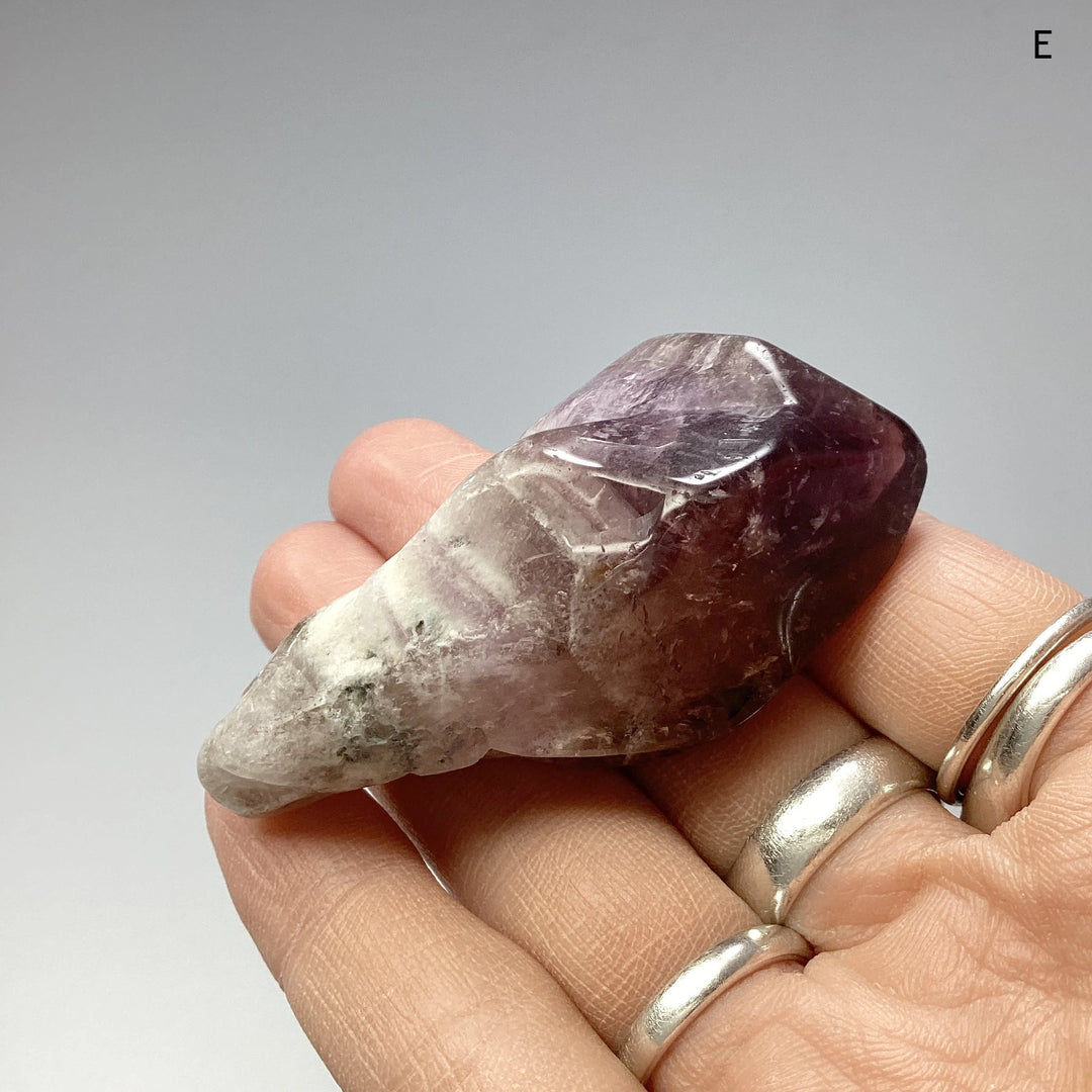 Shadow Chevron Amethyst Point