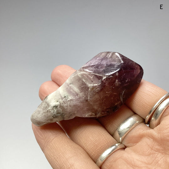 Shadow Chevron Amethyst Point