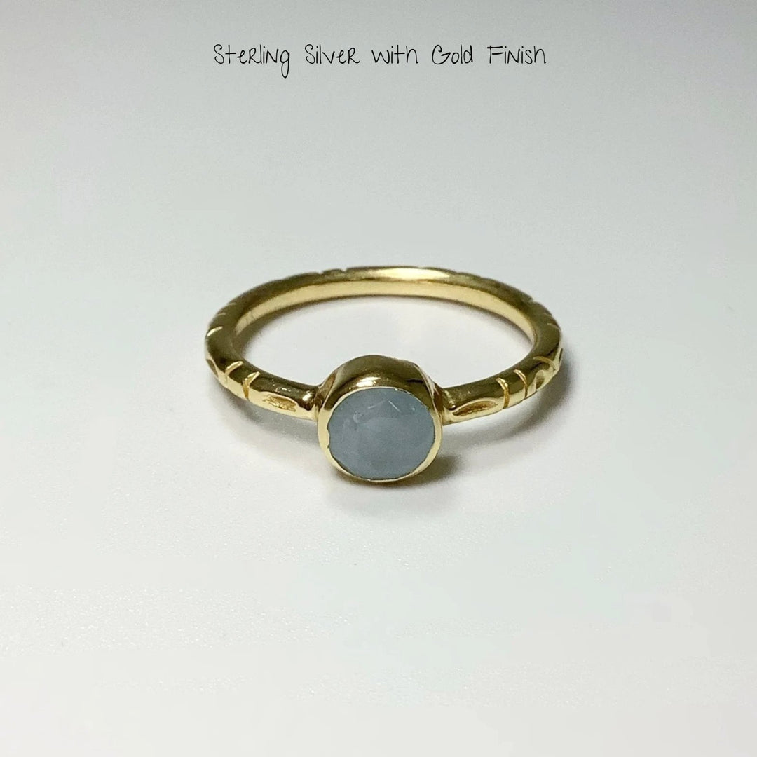 Aquamarine Ring