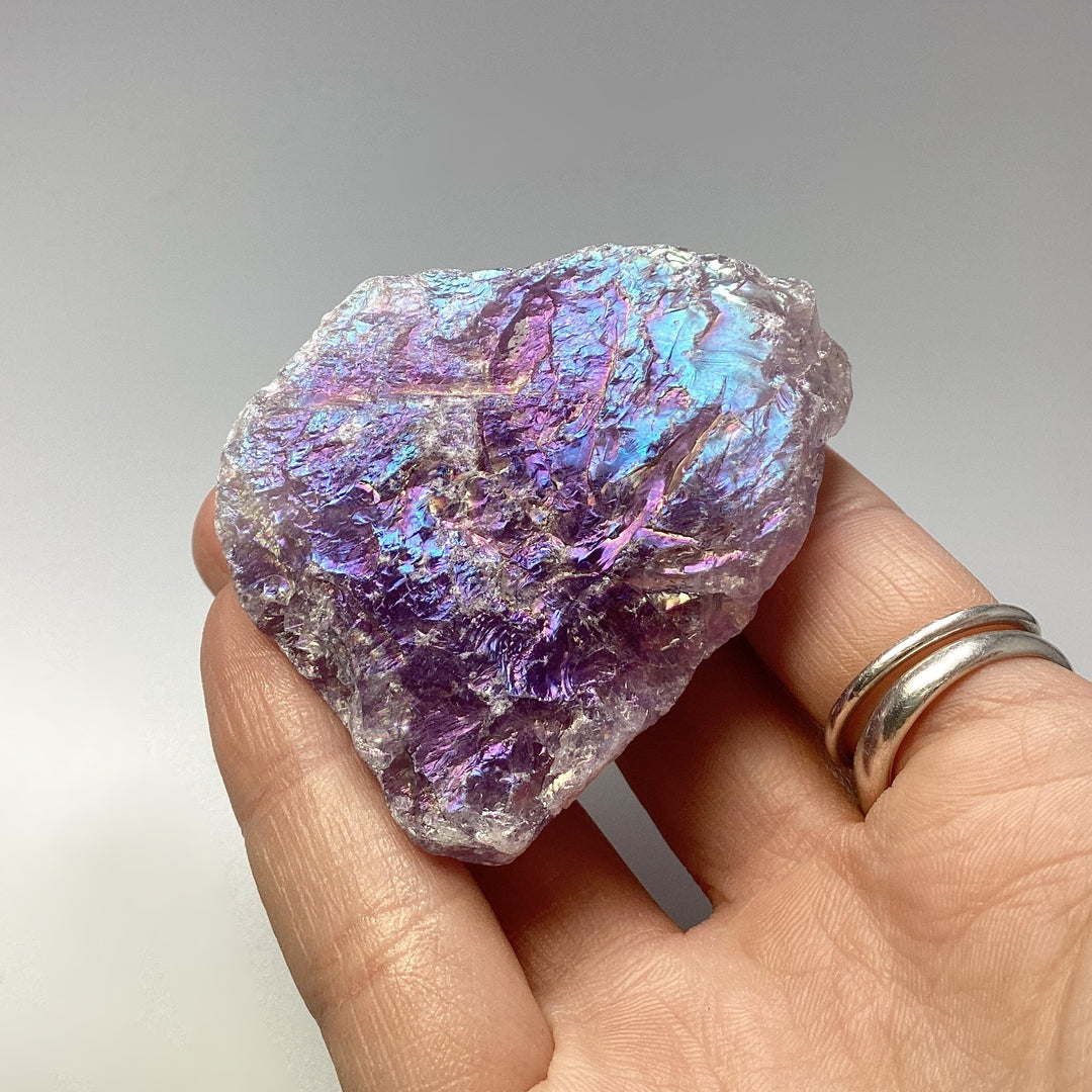 Rainbow Amethyst Rough Chunk