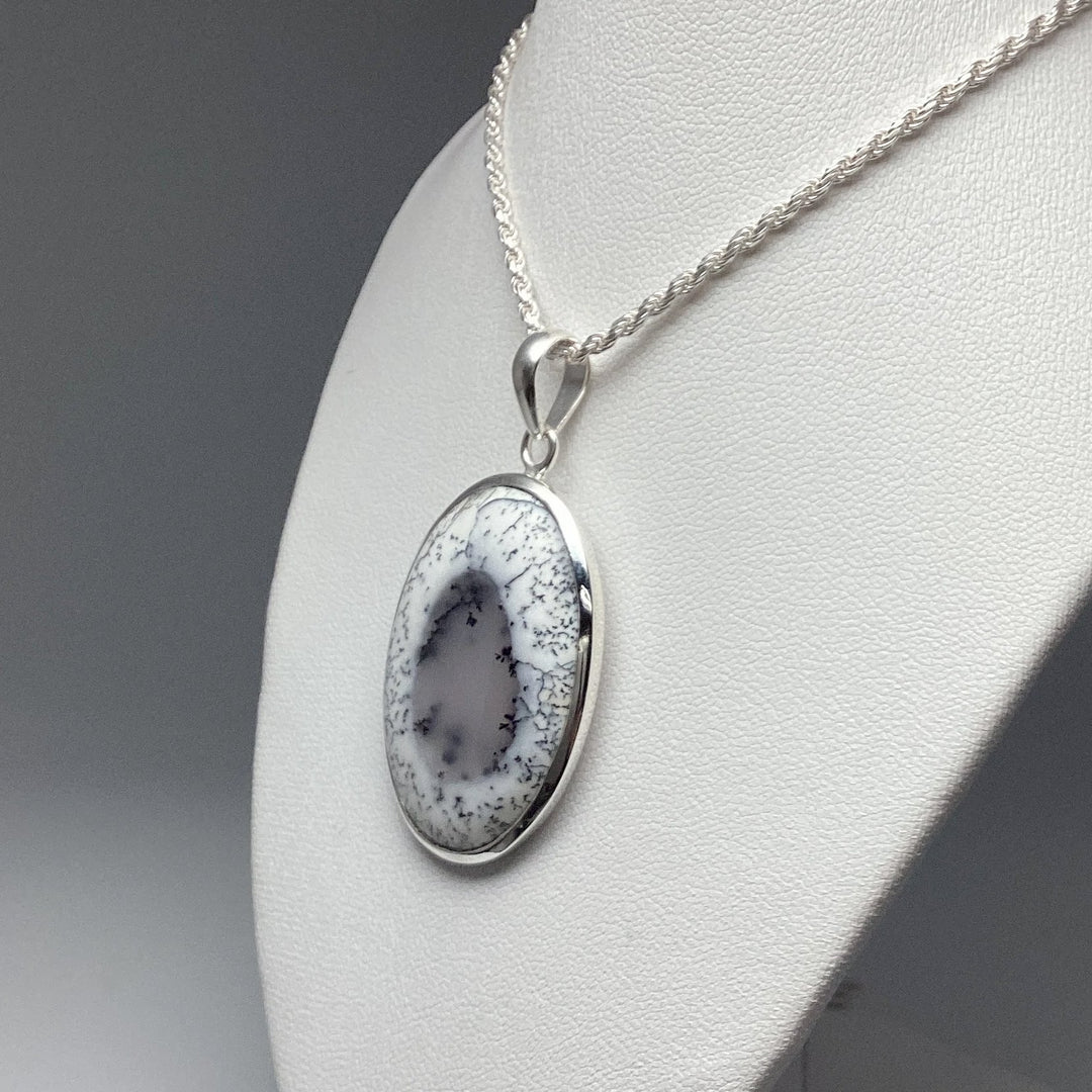 Dendritic Opal Pendant