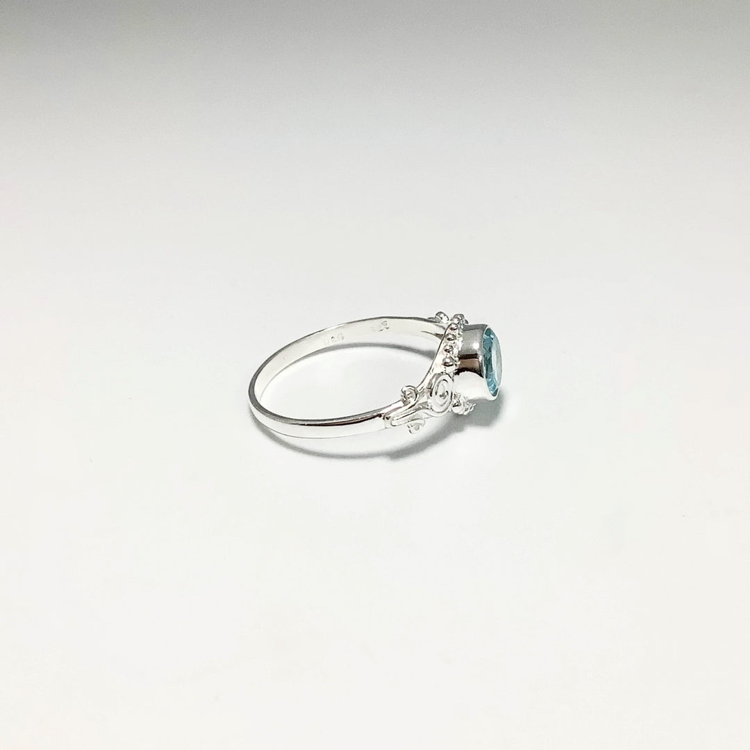 Blue Topaz Ring