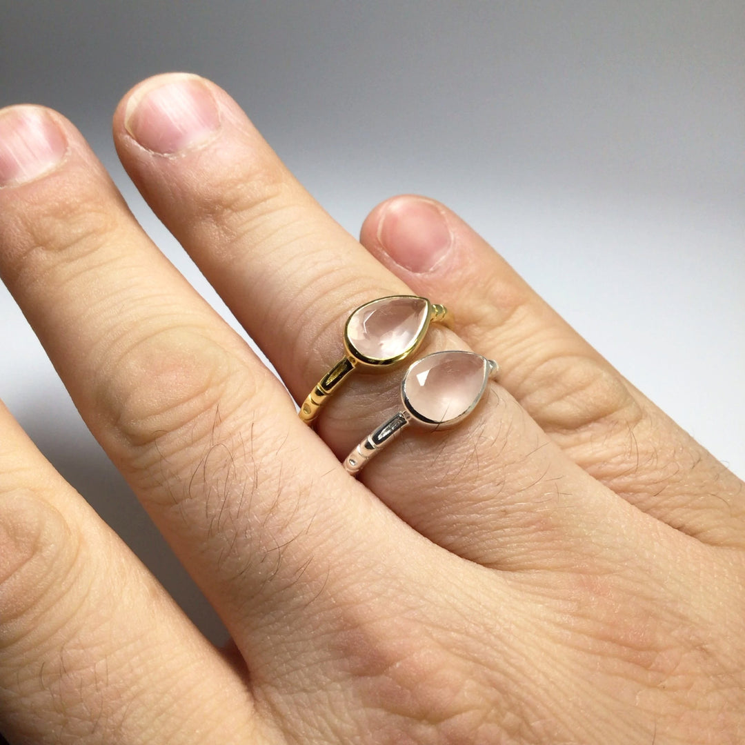 Rose Quartz Ring