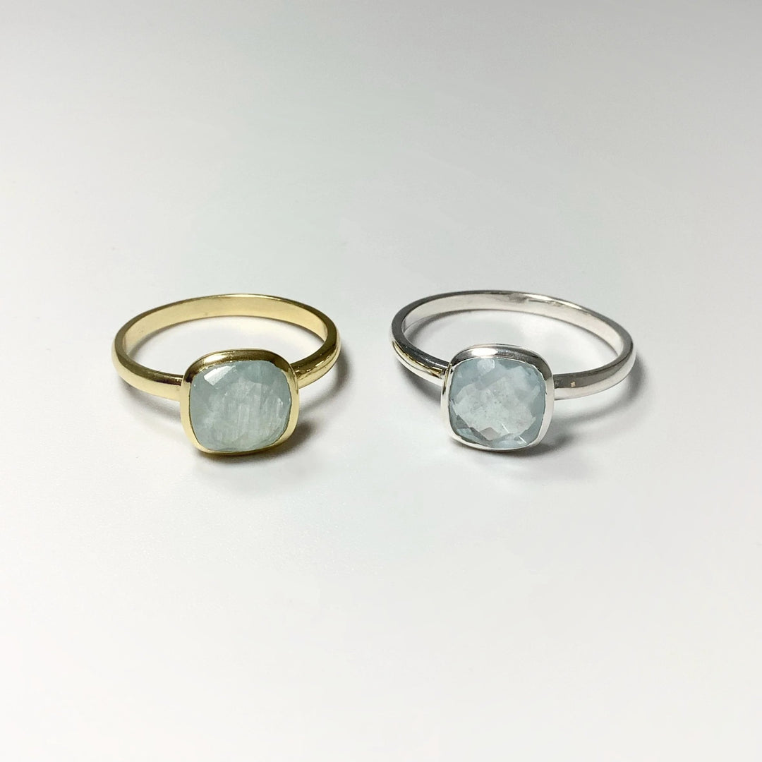 Aquamarine Ring