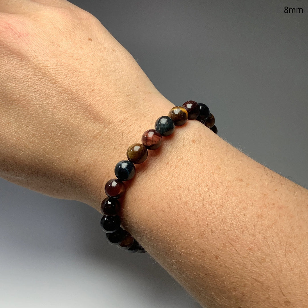 Mixed Tiger Eye Beaded Bracelet