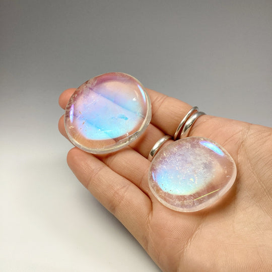 Opalescent Quartz Touch Stone