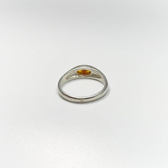 Cognac Amber Ring