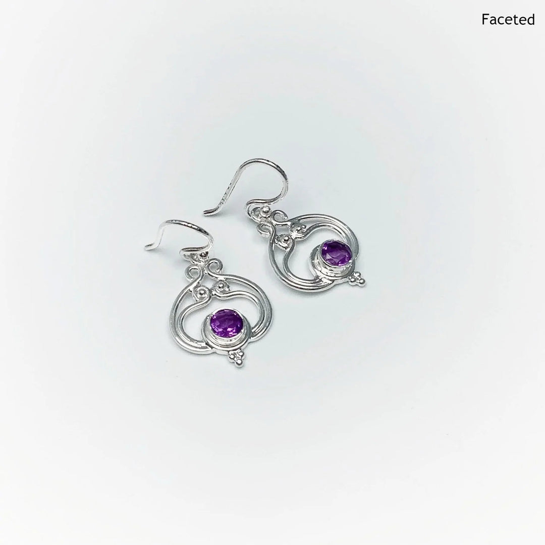 Amethyst Dangle Earrings