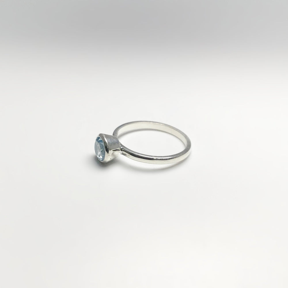 Blue Topaz Ring