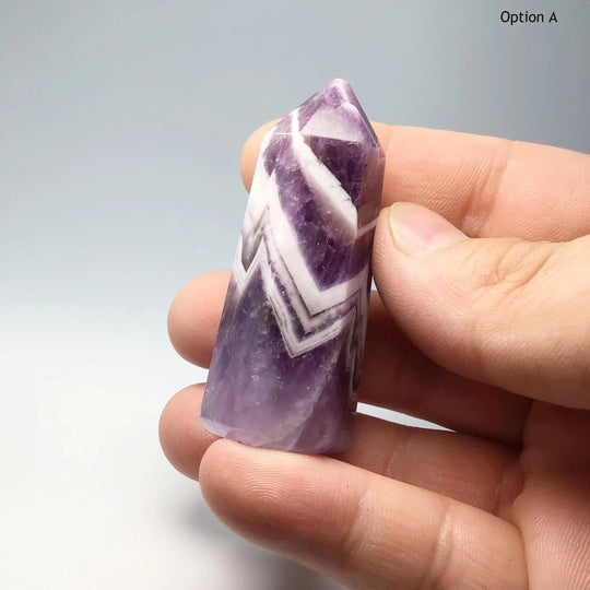 Chevron Amethyst Point at $69 Each