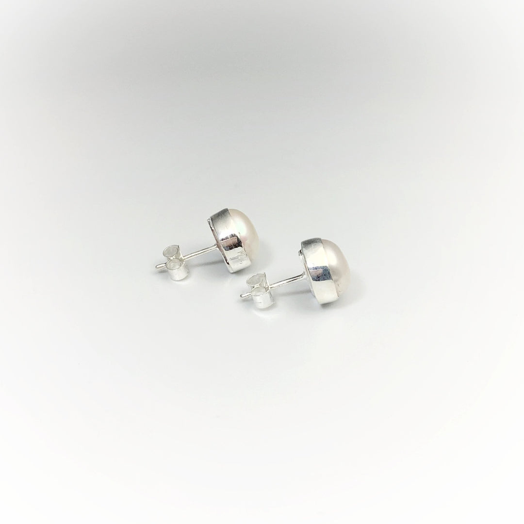 Pearl Stud Earrings