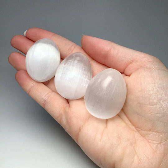 Selenite Egg at $25 Each