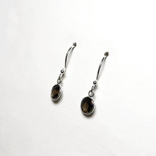 Smoky Quartz Dangle Earrings