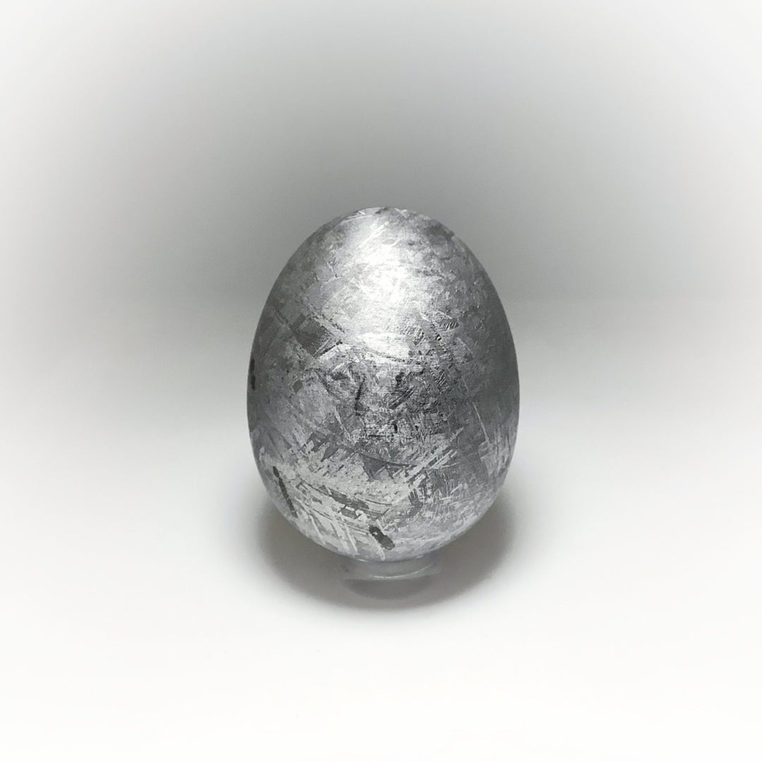 Gibeon Meteorite Egg Carving