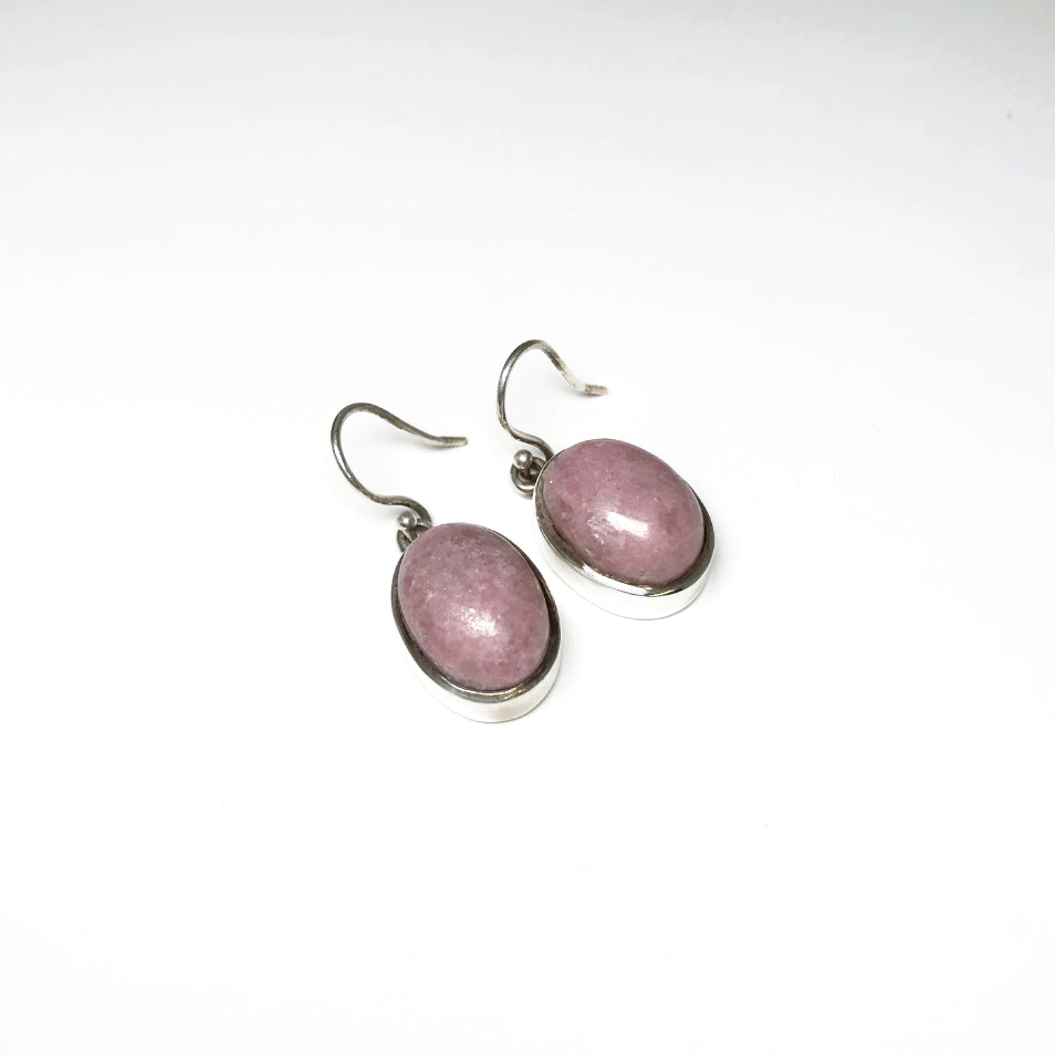 Rhodonite Dangle Earrings