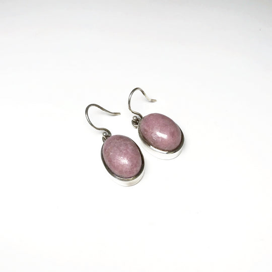 Rhodonite Dangle Earrings