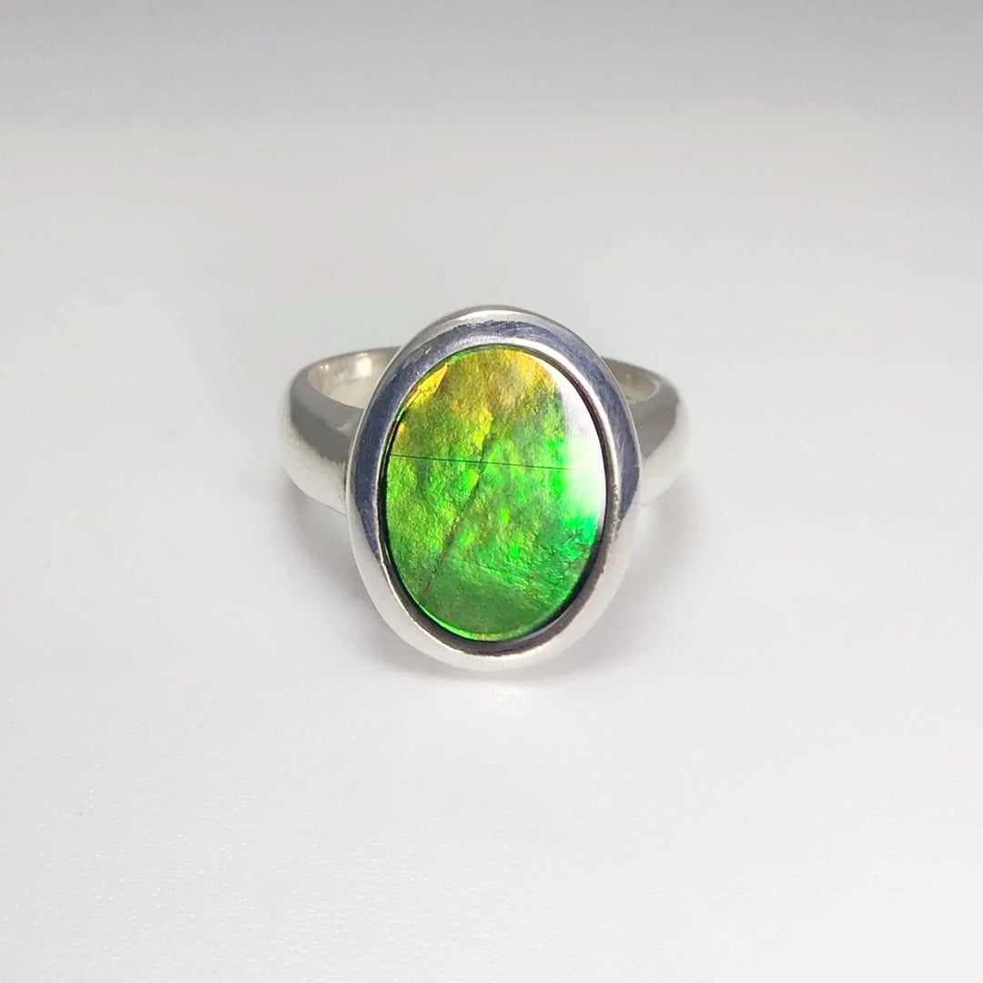 Alberta Ammolite Ring