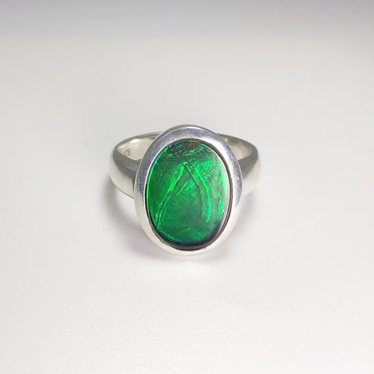 Alberta Ammolite Ring