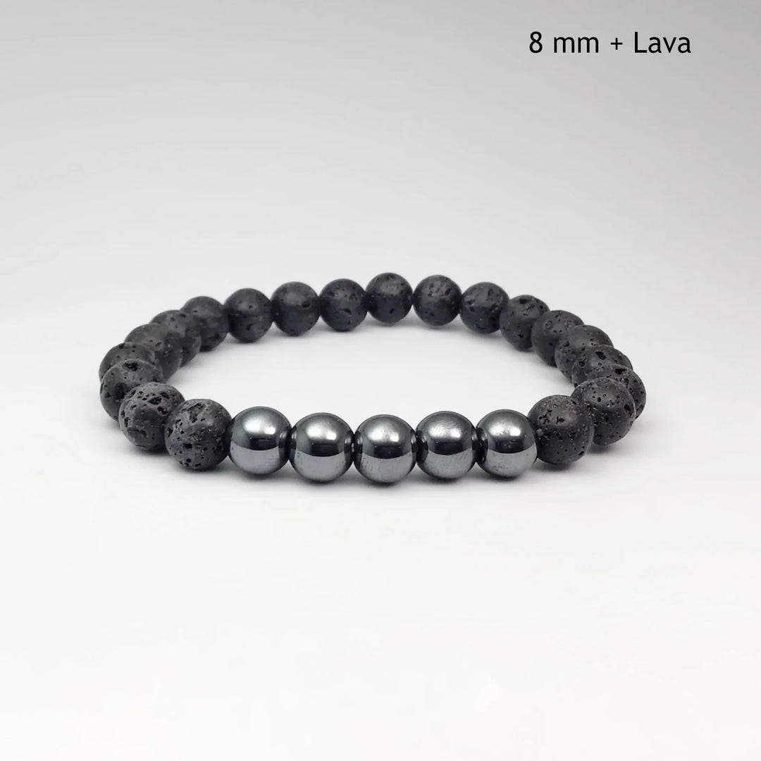 Hematite Beaded Bracelet