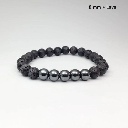 Hematite Beaded Bracelet