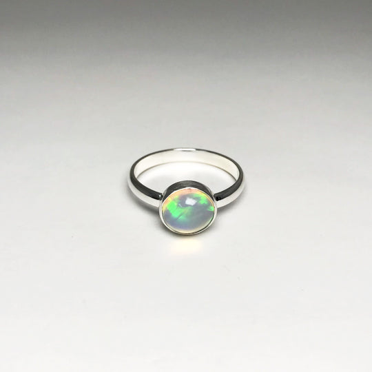 Ethiopian Fire Opal Ring