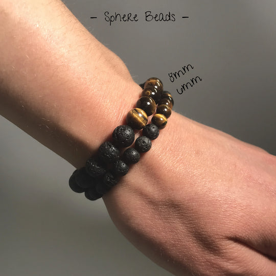 Gold Tiger Eye Beaded Bracelet