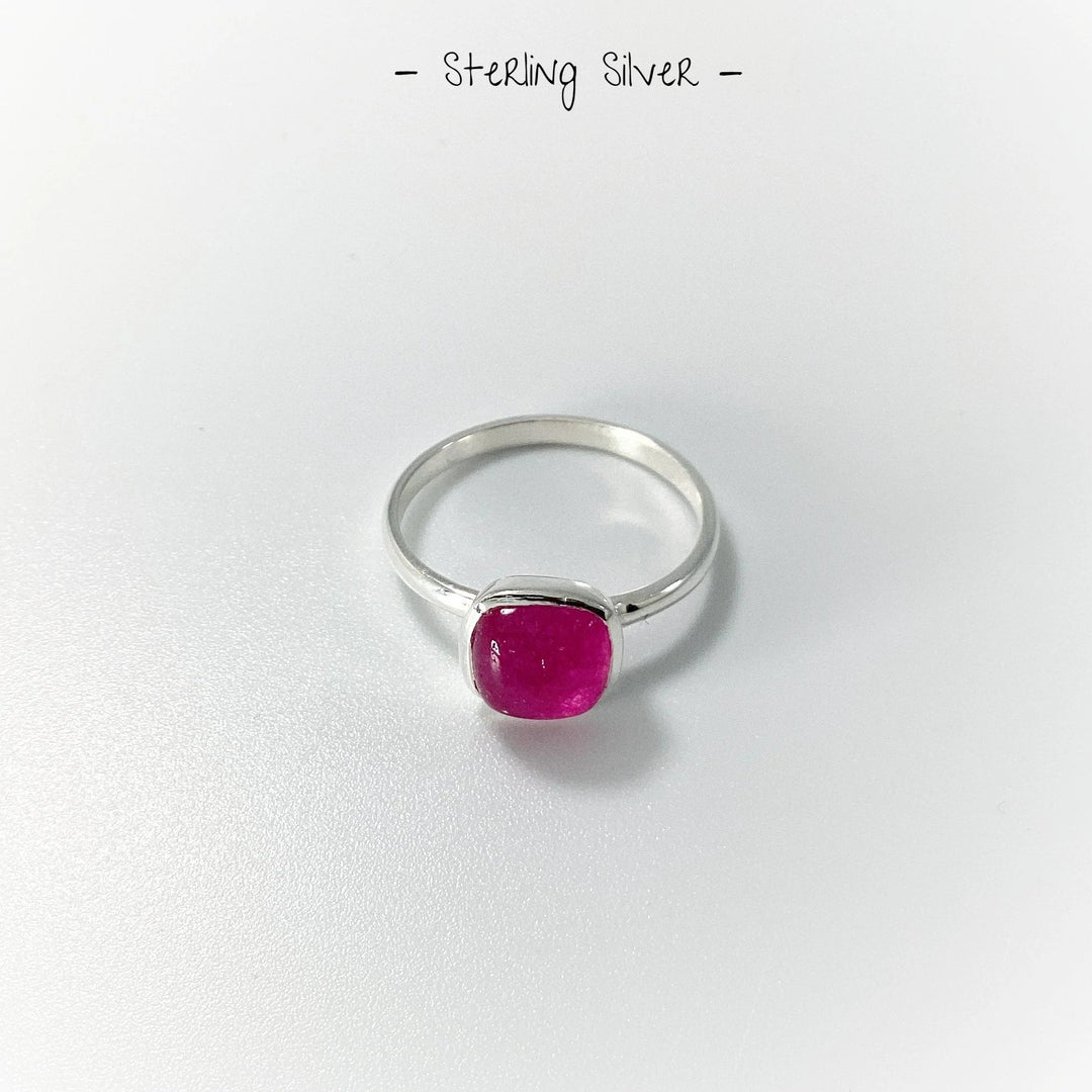 Pink Jade Ring