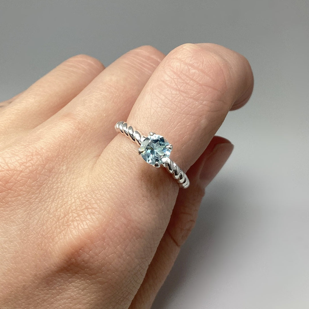 Blue Topaz Ring