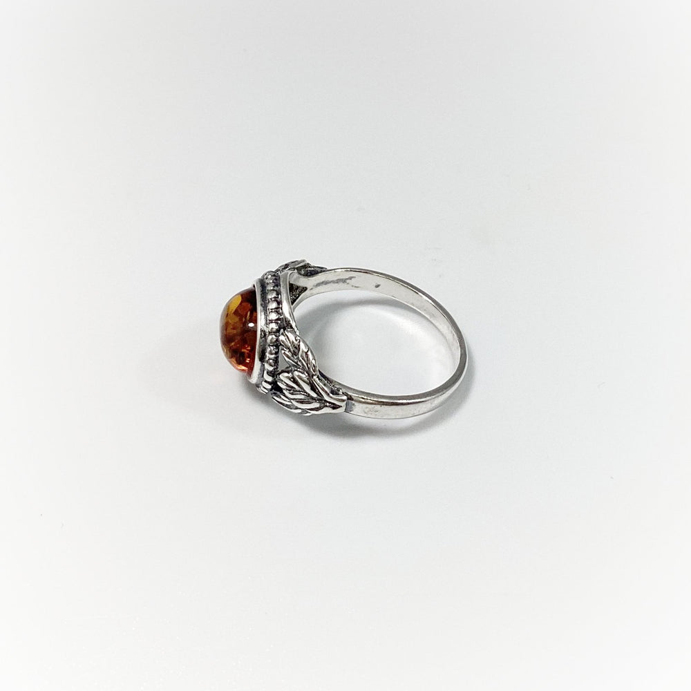 Cognac Amber Ring