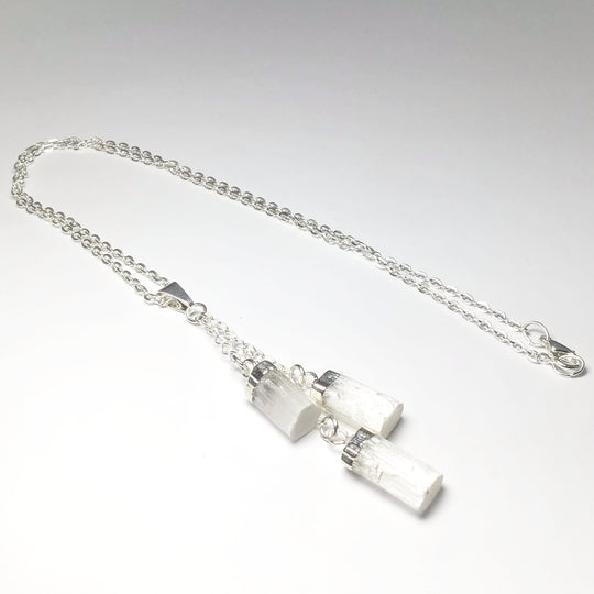 Selenite Necklace