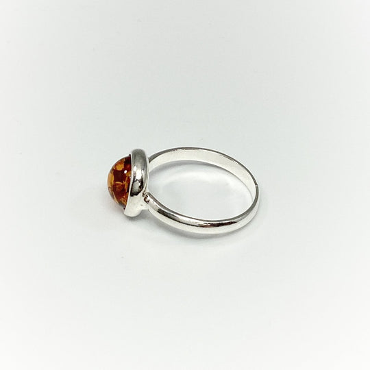 Cognac Amber Ring