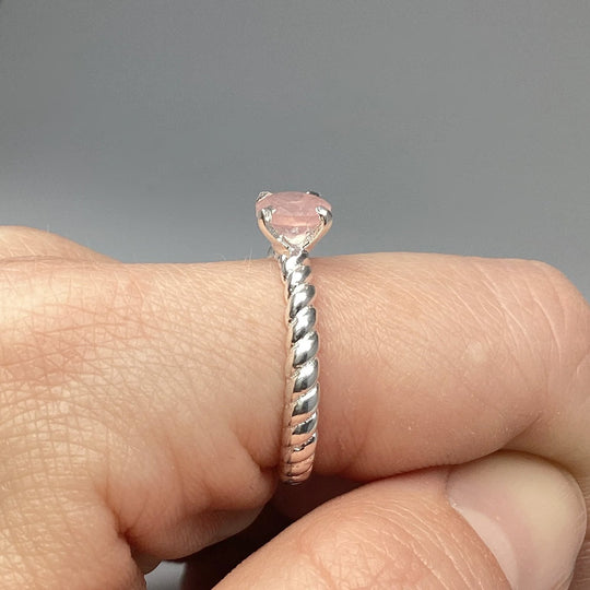 Rose Quartz Ring