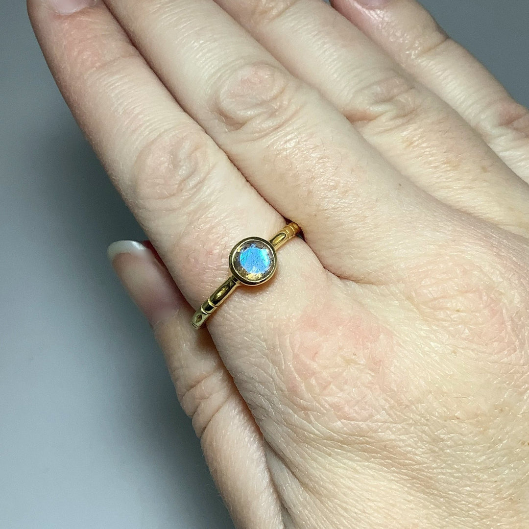 Labradorite Ring