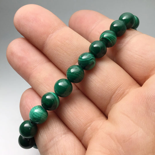 Malachite Beaded Bracelet