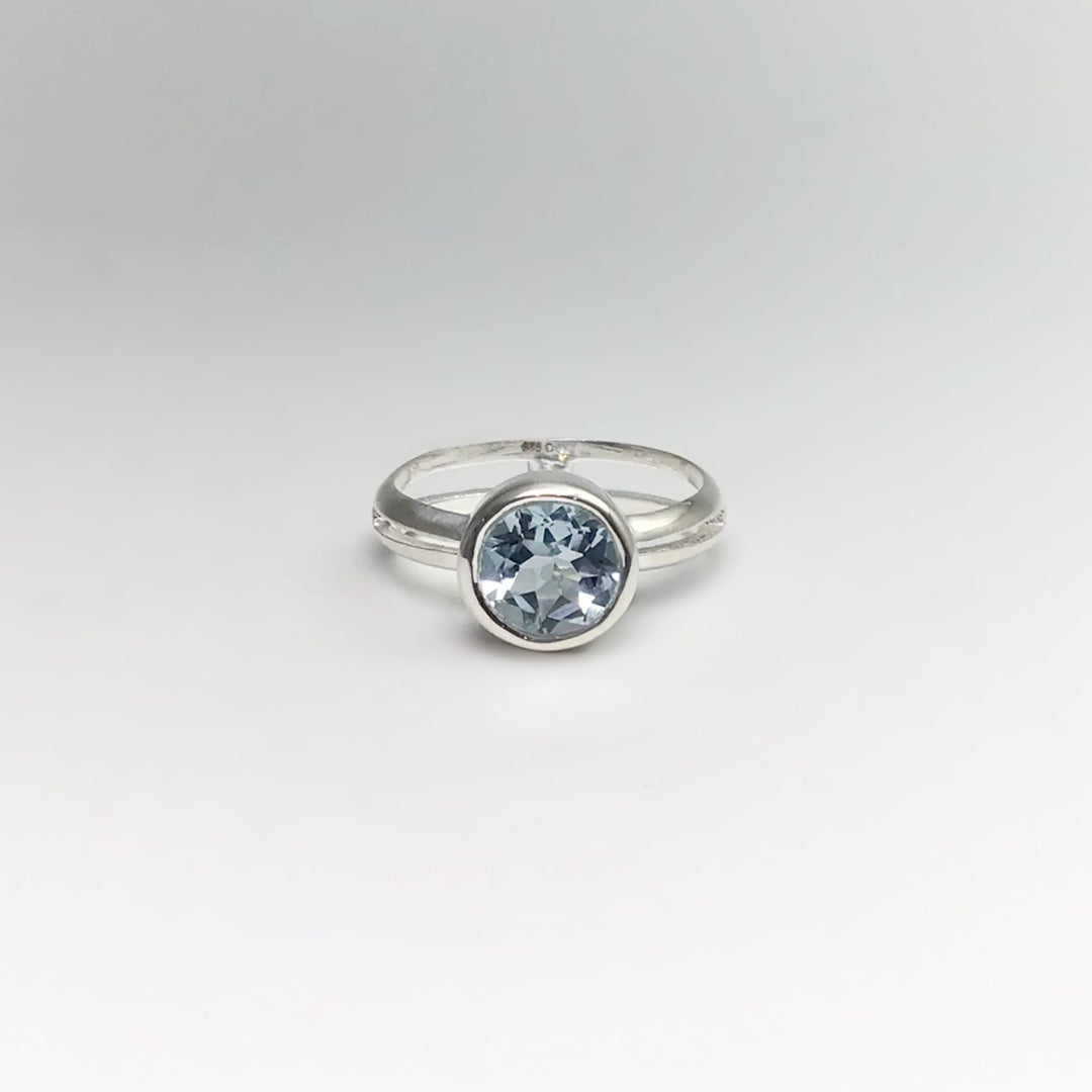 Blue Topaz Ring