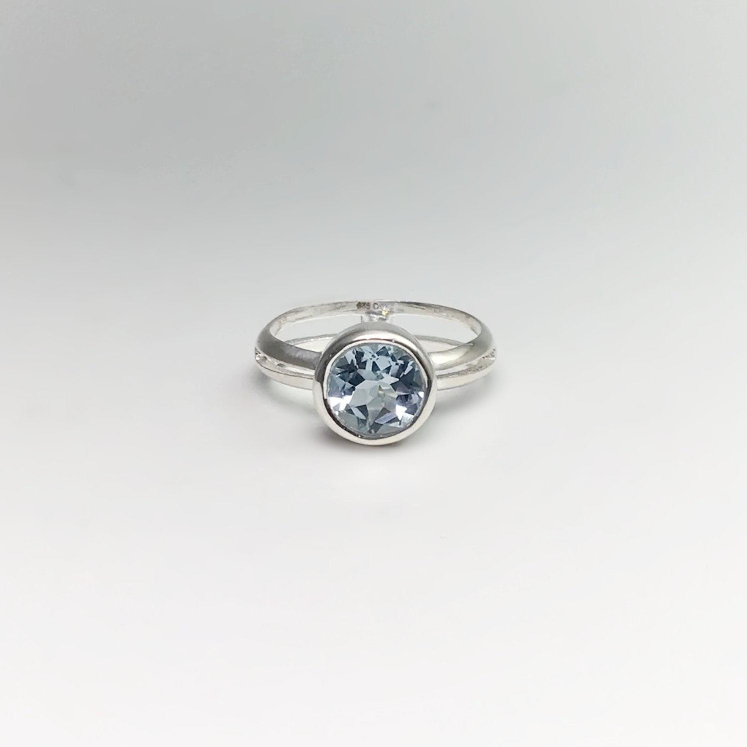 Blue Topaz Ring