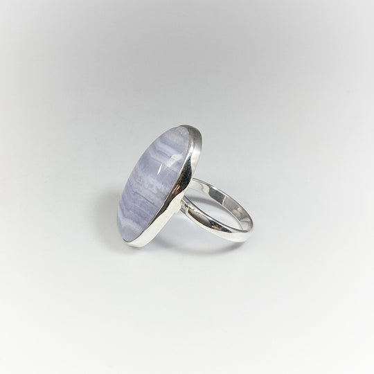 Blue Lace Agate Ring