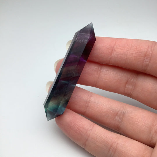 Mini Double Terminated Fluorite Point