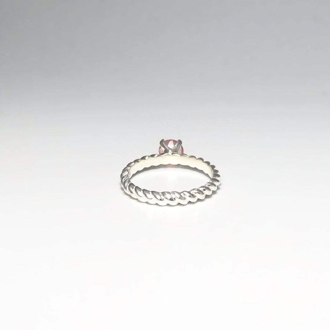 Rose Quartz Ring