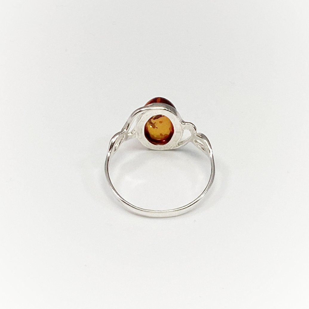 Cognac Amber Ring