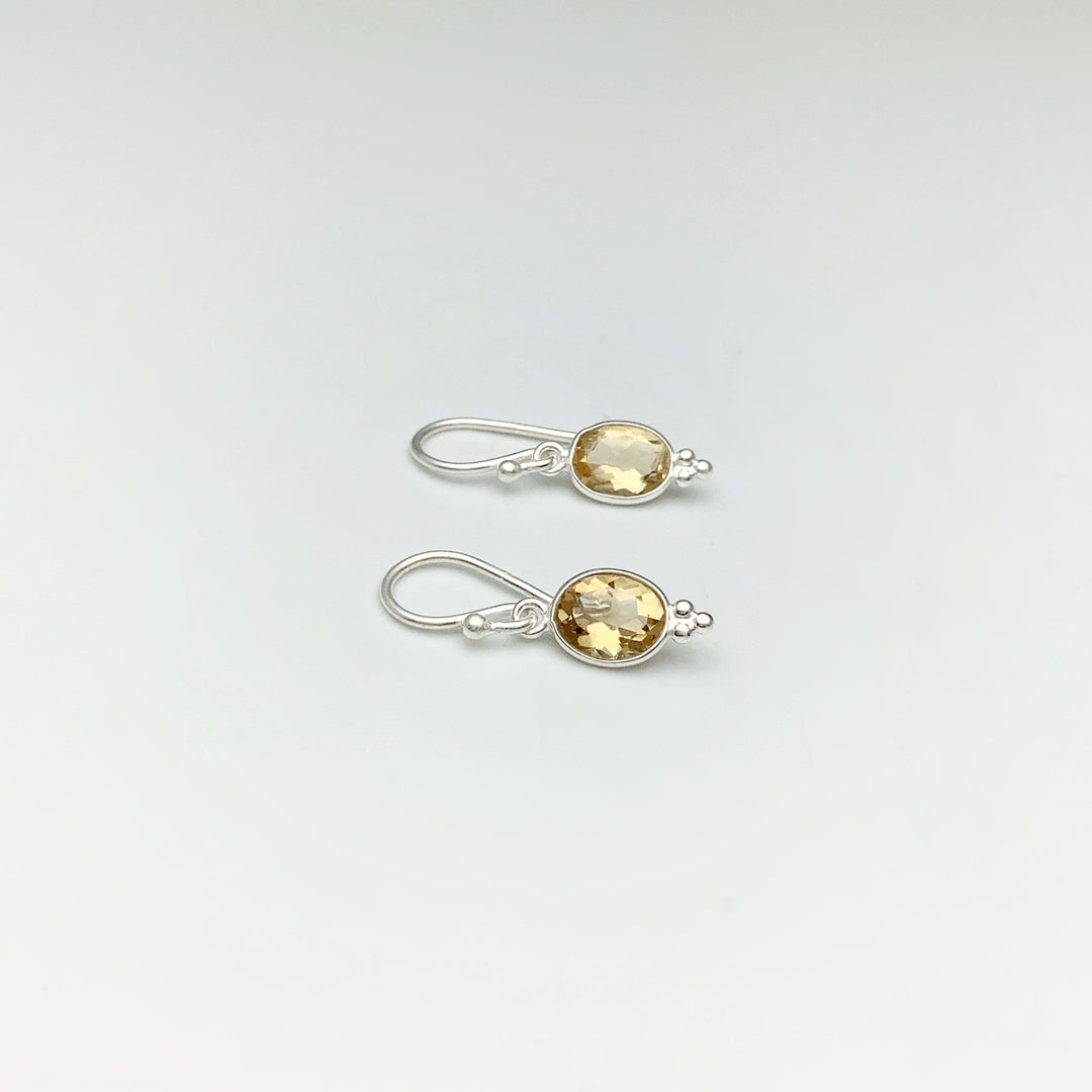 Citrine Dangle Earrings