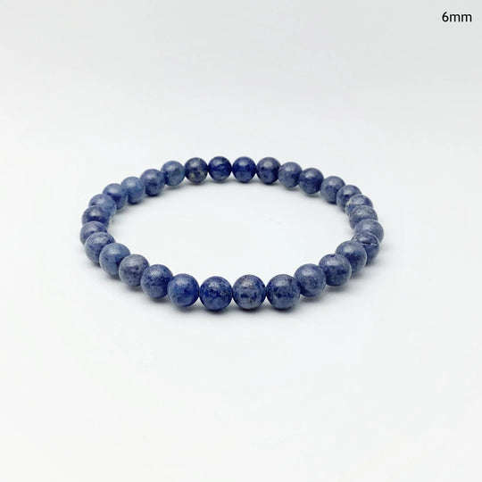 Dumortierite Beaded Bracelet