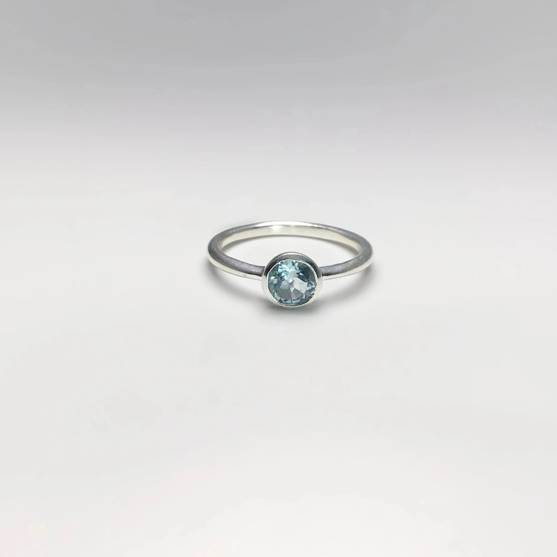 Blue Topaz Ring